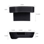 Leather Seat Gap Organizer with Built-In Cup Holder – photo 3 of 8