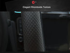 Leather universal car steering wheel cover