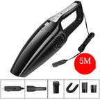 Portable cordless handheld car vacuum cleaner