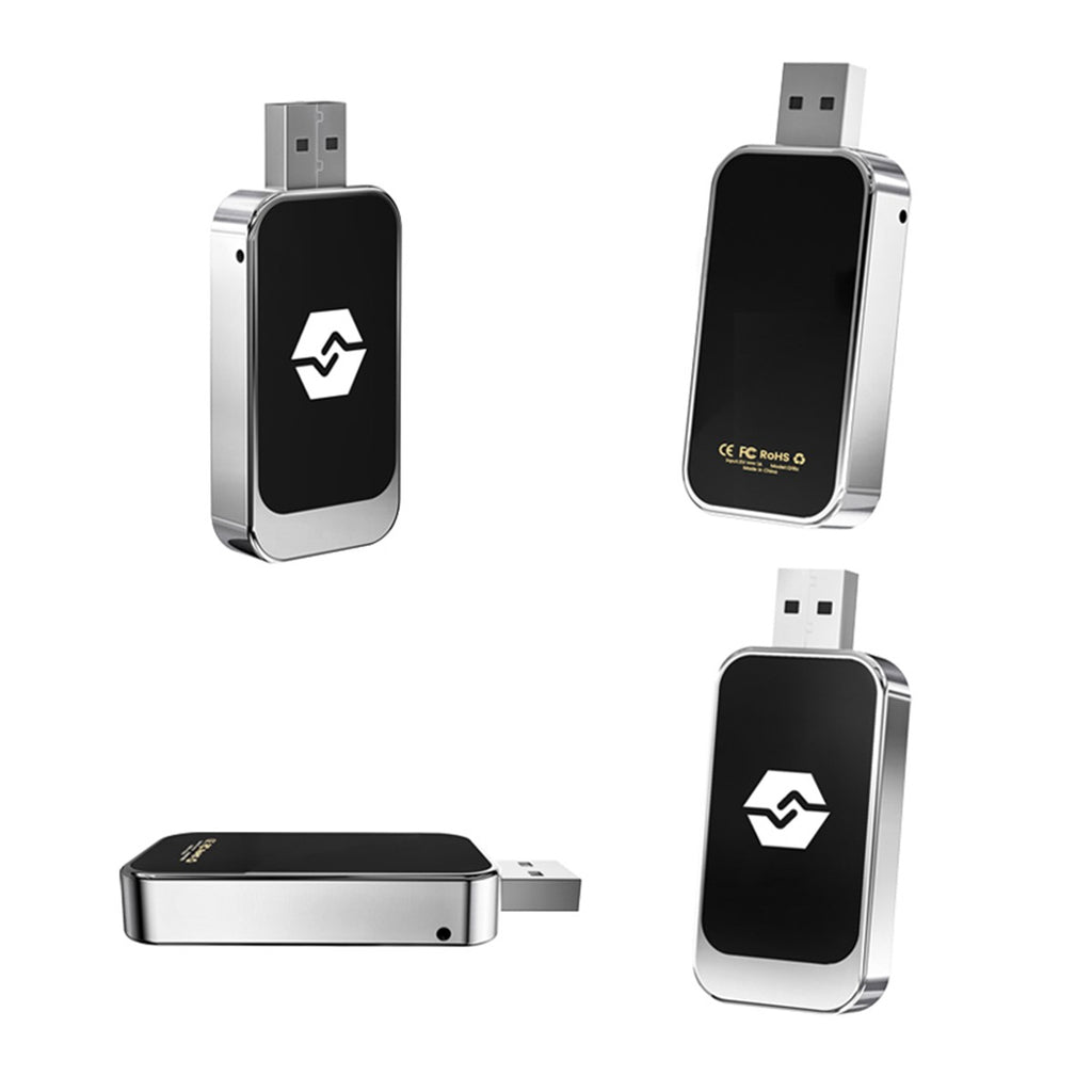 Wireless CarPlay adaptor – four angles