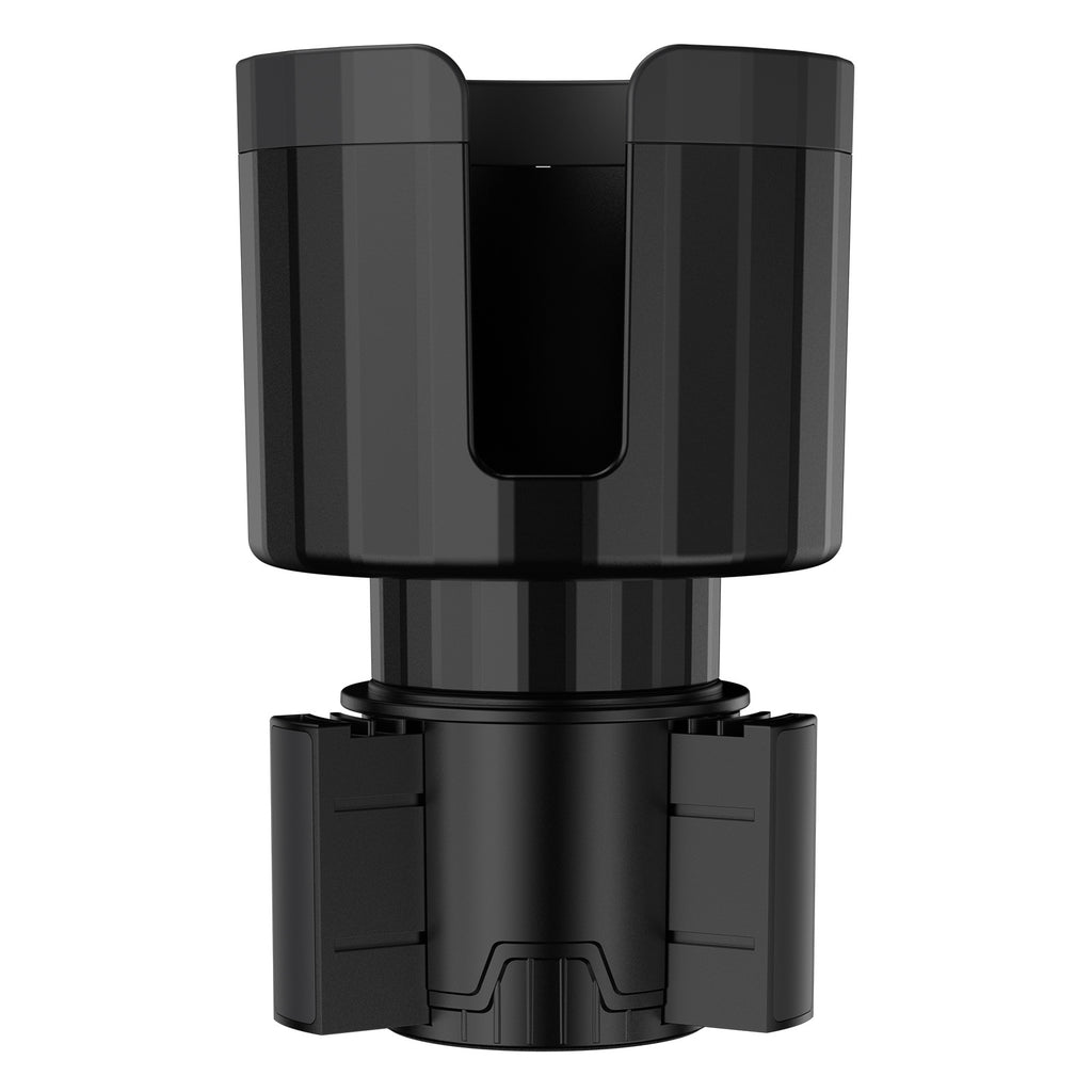 Adjustable car cup holder expander for large cups and bottles