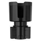 Adjustable car cup holder expander for large cups and bottles