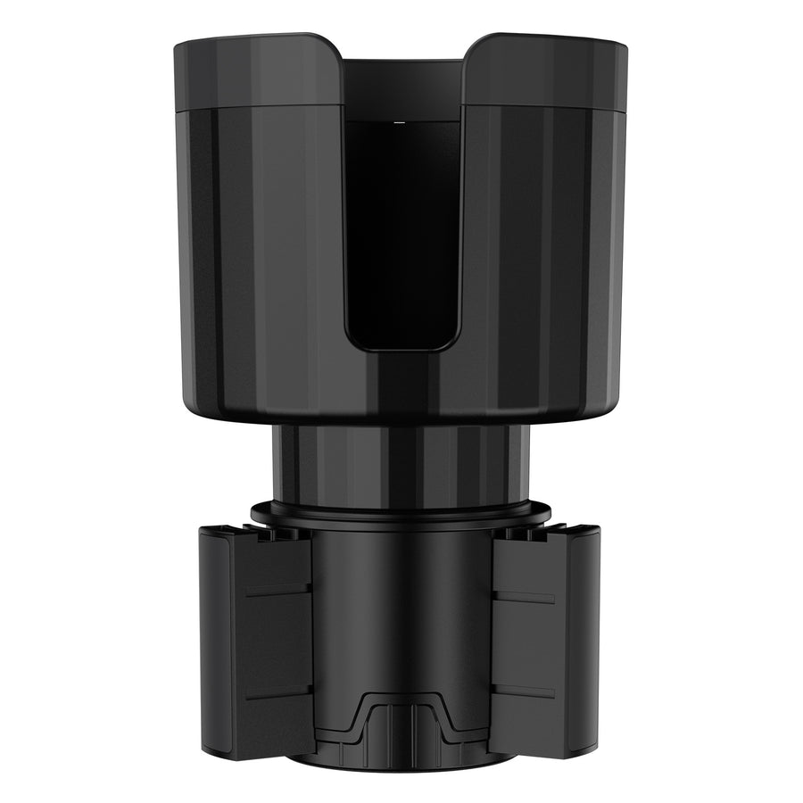 Adjustable car cup holder expander for large cups and bottles