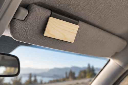 Wooden Car Air Freshener – Set / Pine wood